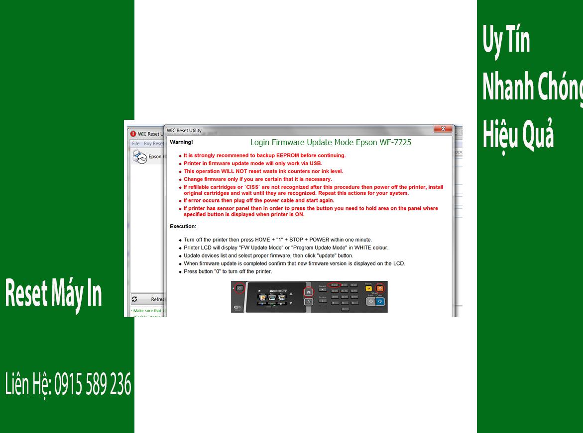 Key Firmware May In Epson WF-7725 Step 3